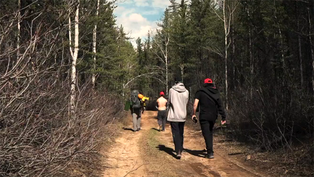 Boys embark on a wilderness adventure in Saskatchewan